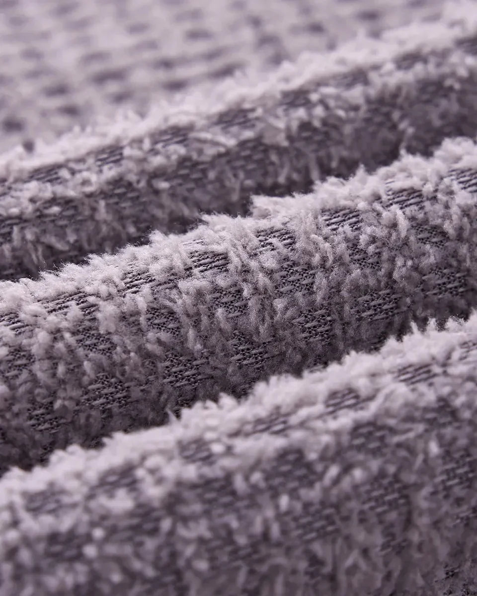 Lightweight Grid Texture Hoodie