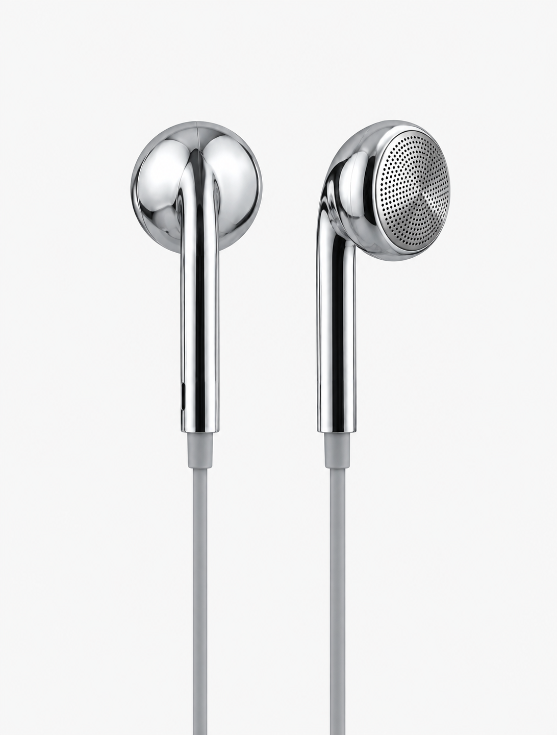 Chrome Wired Earbuds