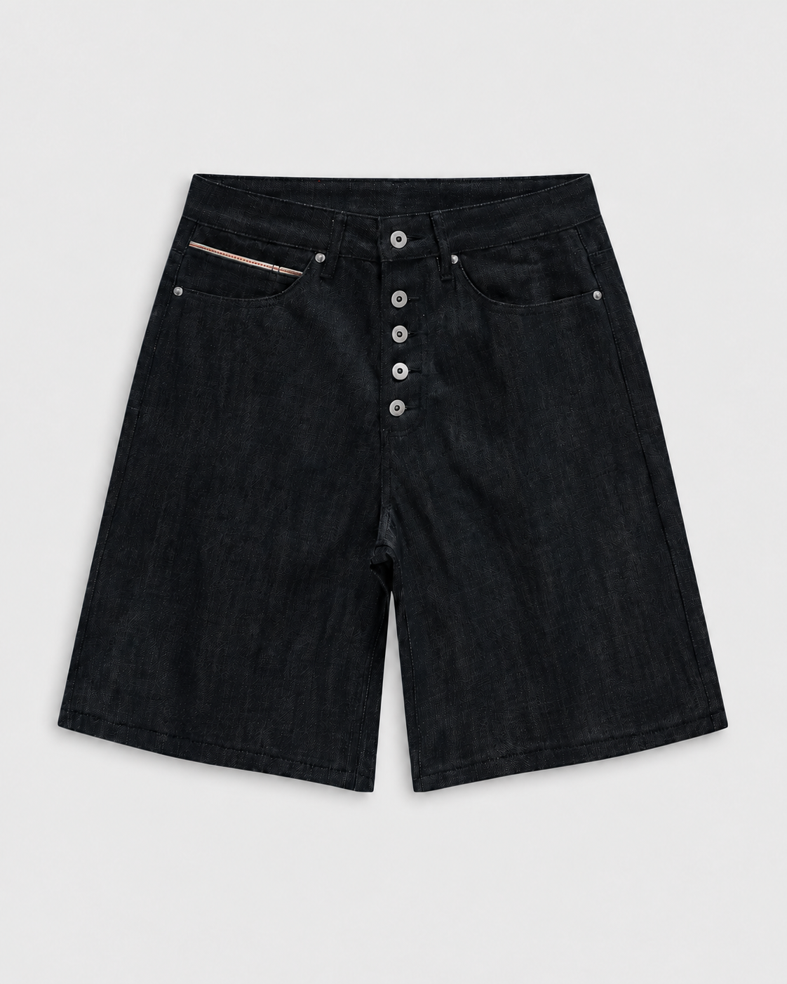 Black Selvedge Jorts