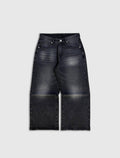 Stone Wash Denim Jeans
